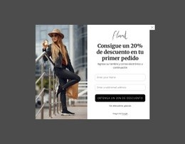 Obtenga Un 20% De Descuento En Su Primer Pedido