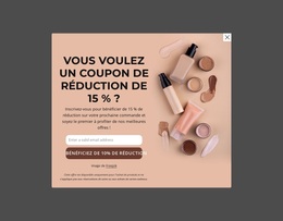 Coupon De Réduction De 15 % - Thème WordPress Exclusif