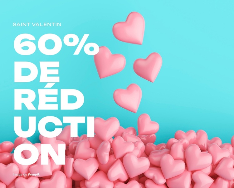 Cœurs et câlins Thème WordPress