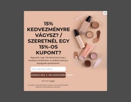 15% Kedvezménykupon