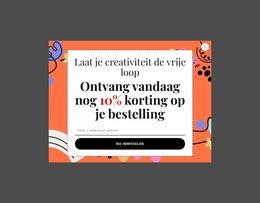 Ontvang Vandaag 10% Korting Op Uw Bestelling