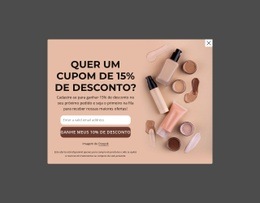 Cupom De 15% De Desconto