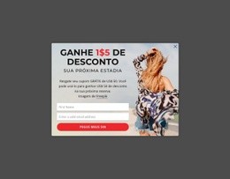 Ganhe US$ 15 De Desconto Na Sua Próxima Estadia