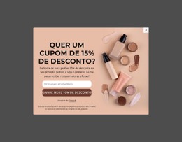 Cupom De 15% De Desconto