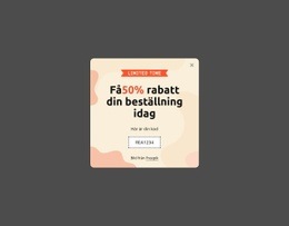 Få 50 % Rabatt På Din Beställning Idag