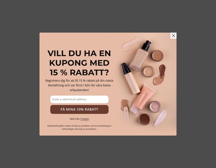 15 % rabattkupong Mall