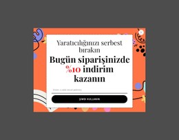 Bugün Siparişinizde %10 Indirim Kazanın