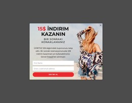 Bir Sonraki Konaklamanızda 15$ Indirim Kazanın