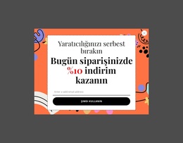 Bugün Siparişinizde %10 Indirim Kazanın