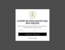 Cupón De Descuento Gratuito Del 10%
