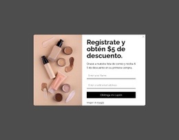 Ventana Emergente De Descuento