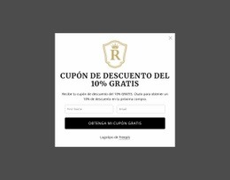 Cupón De Descuento Gratuito Del 10%