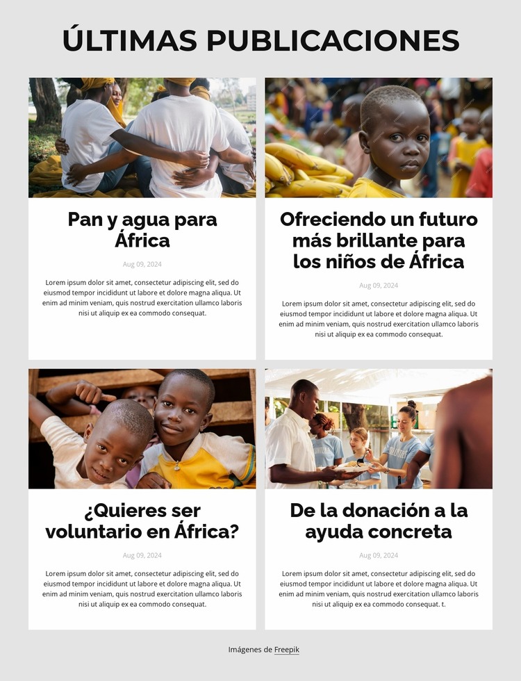 Manos que ayudan Plantilla Joomla