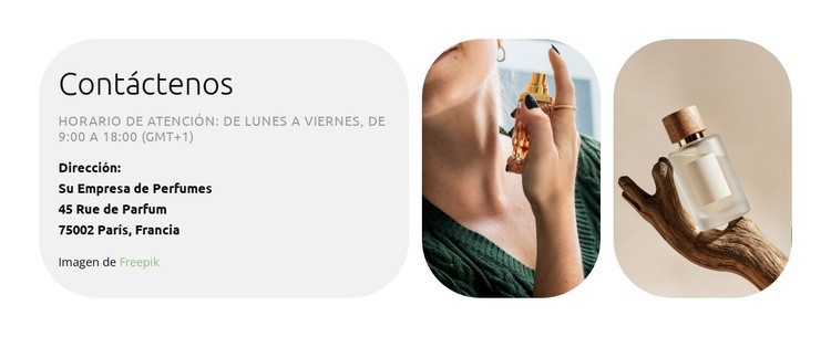 Creado para los amantes de los aromas Plantilla