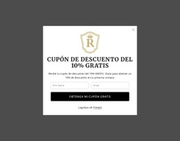 Cupón De Descuento Gratuito Del 10%