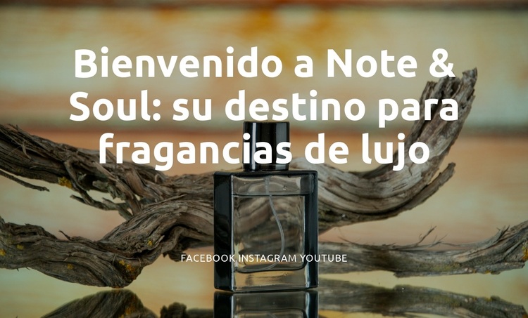 Fragancia que te define Tema de WordPress