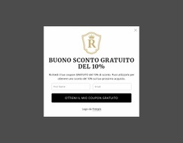 Buono Sconto Gratuito Del 10%