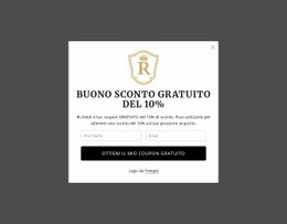 Buono Sconto Gratuito Del 10%