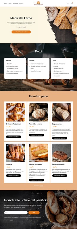 Pane E Dolci Da Forno