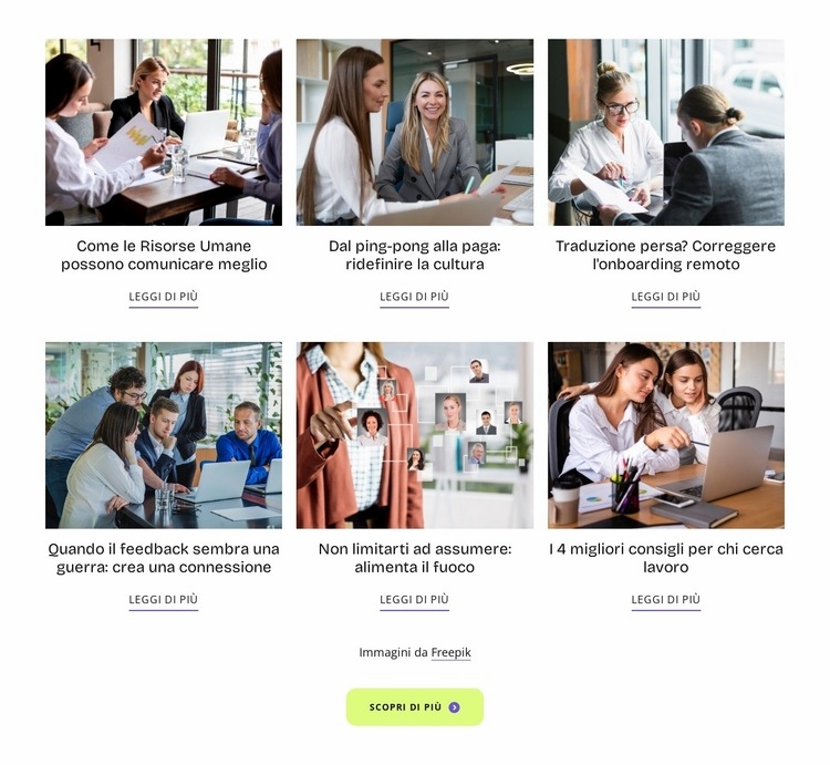 Rivista sulle tendenze delle risorse umane Modello