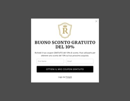 Buono Sconto Gratuito Del 10%