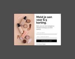 Pop-Up Met Korting