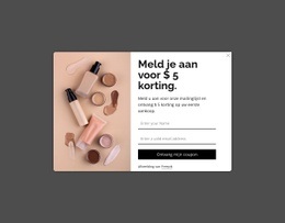 Pop-Up Met Korting