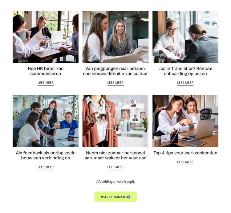 HR trends tijdschrift WordPress-thema