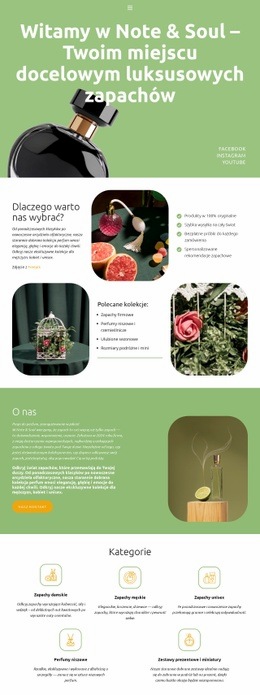 Elegancja W Każdej Butelce - Darmowe Szablony