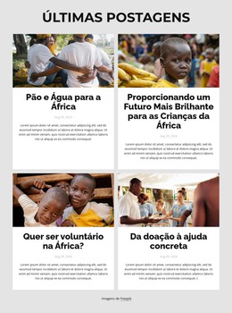 Mãos Que Ajudam - Download De Modelo HTML