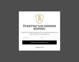 Ücretsiz %10 Indirim Kuponu
