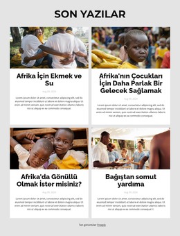 Yardım Eden Eller HTML Şablonu