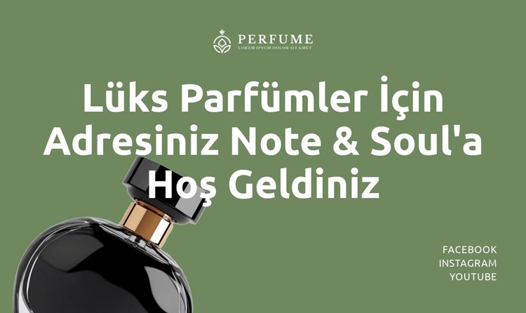 Kokunun Ruhla Buluştuğu Yer HTML Şablonu