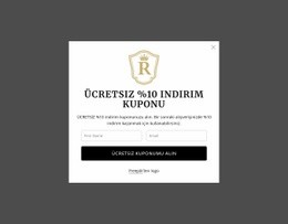 Ücretsiz %10 Indirim Kuponu