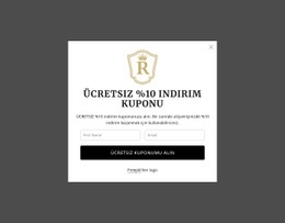 Ücretsiz %10 Indirim Kuponu
