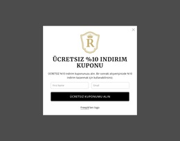 Ücretsiz %10 Indirim Kuponu