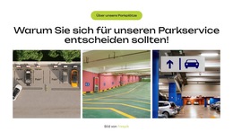 Parken In Der Stadt, Vereinfacht – Website-Builder-Vorlage