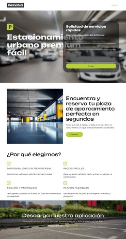 Encuentra Estacionamiento Cerca De Ti Plantilla