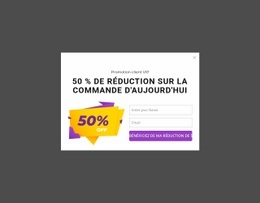 Offre De 50 % De Réduction