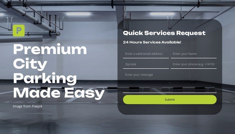 Smart Parking Made Simple Html Code Example