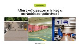 Webhelysablon Ehhez: Városi Parkolás, Egyszerűsítve