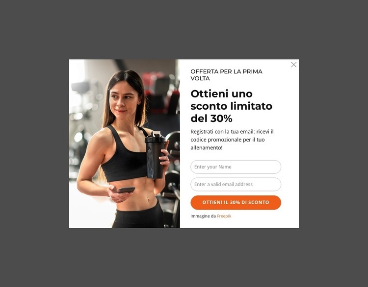 Ottieni uno sconto limitato del 30% Progettazione di siti web