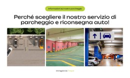 Layout CSS Per Parcheggio In Città, Semplificato