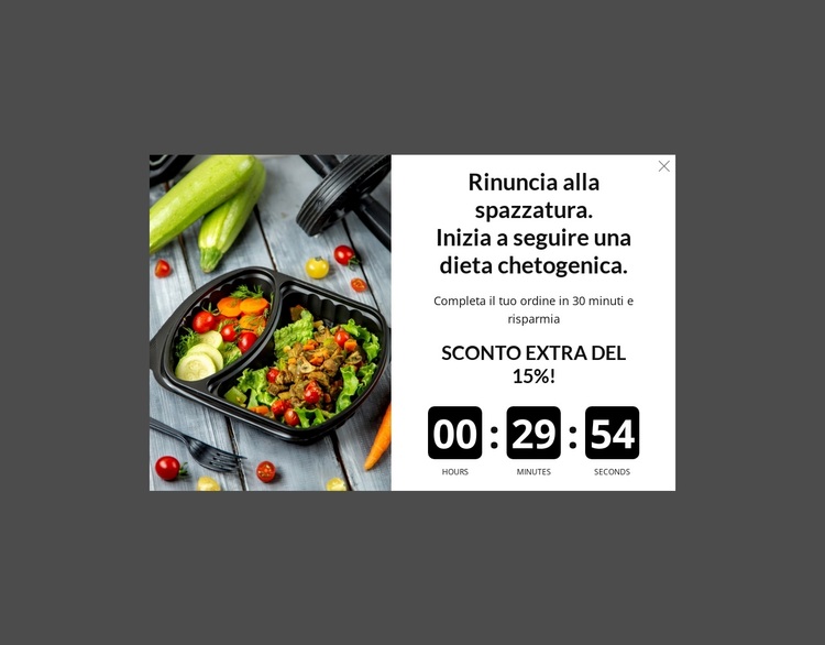 Inizia a mangiare cheto Tema WordPress