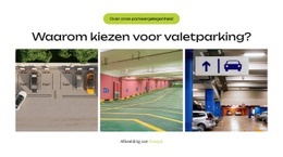 Gratis Ontwerpsjabloon Voor Stadsparkeren, Vereenvoudigd