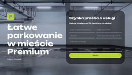 Inteligentne Parkowanie Stało Się Proste - Responsywna Strona Internetowa