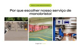 Layout CSS Para Estacionamento Na Cidade Simplificado