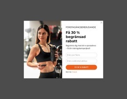 Få 30 % Begränsad Rabatt HTML-Mall