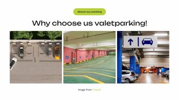 City Parking, Simplified - Website Mockup Inspiration