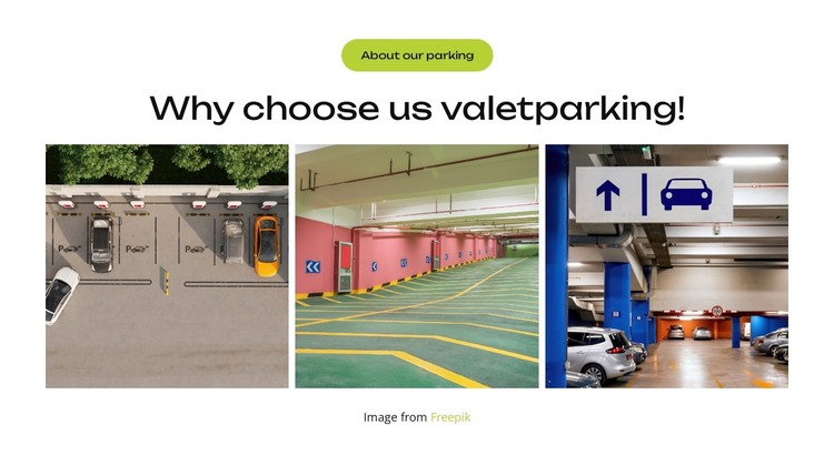 City Parking, Simplified WordPress Theme